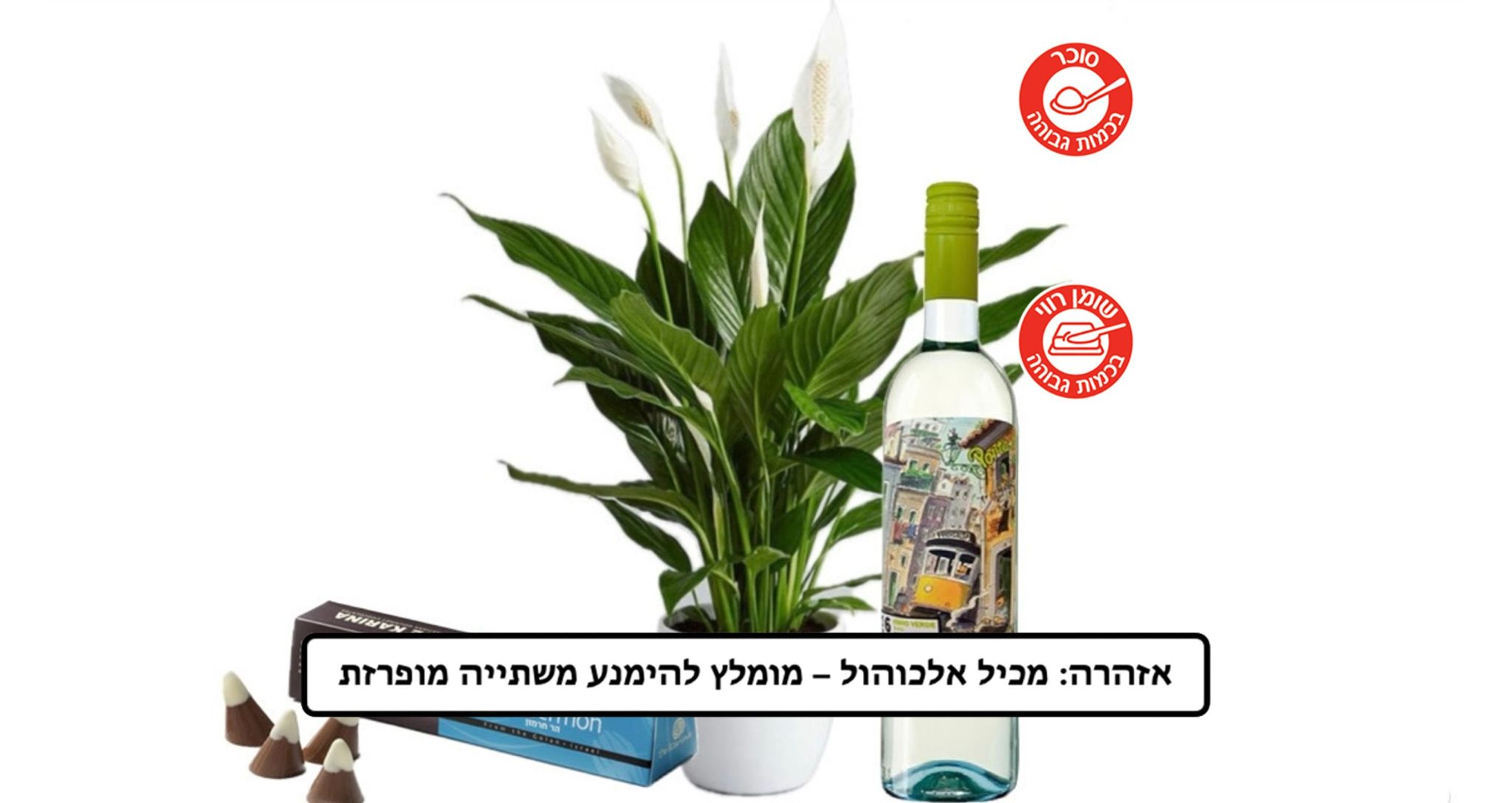 מארז ספטיפיליום לבן